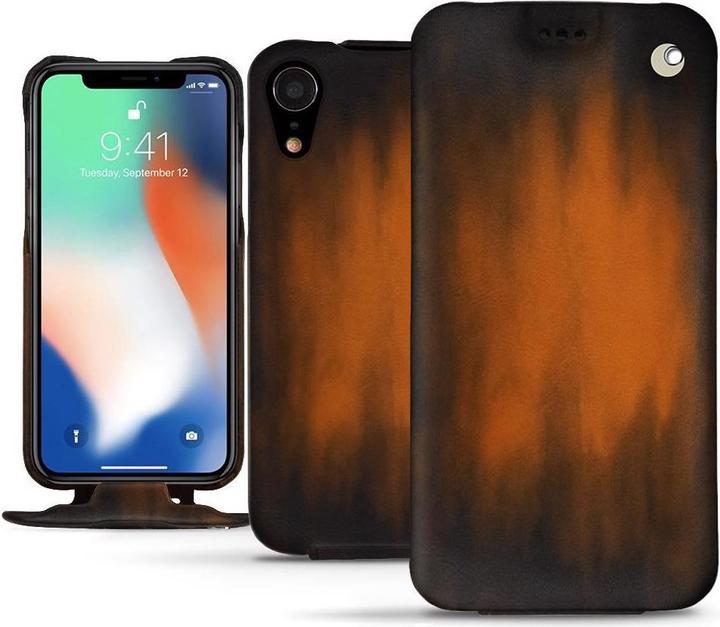 Actual product image Noreve Leather cover vertical (Apple iPhone XR)