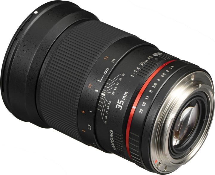 Actual product image Samyang 35mm f/1.4 AS UMC - Canon EF (Canon EF, Canon EF-S, full size)