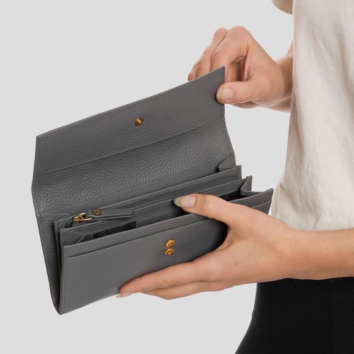 Image du produit Lazarotti Bologna Leather Porte-monnaie en cuir 19 cm