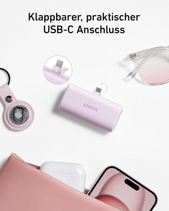 Produktbild Anker Batterie externe USB Nano - 5000mAh 22,5W (Bleu) (5000 mAh, 22.50 W)