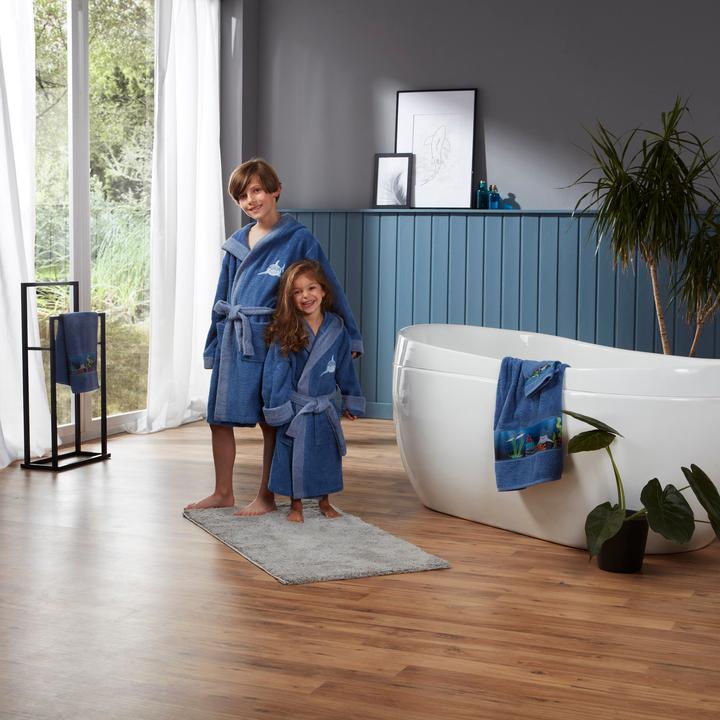 Produktbild Erwin Müller Kinder-Bademantel "Hai" (86, 92)