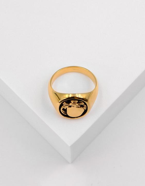 Actual product image Muau Coat of arms ring (59, 750/18 K Gold)