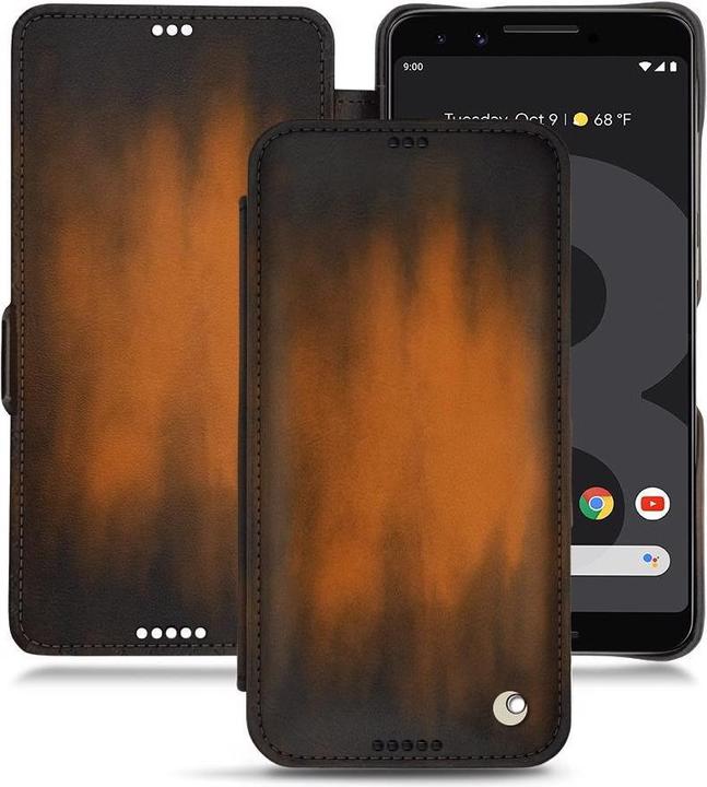 Productafbeelding Noreve Lederen omslag horizontaal (Google Pixel 3 XL)