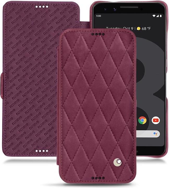 Actual product image Noreve Leather case horizontal (Google Pixel 3)
