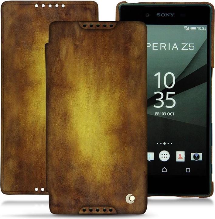 Productafbeelding Noreve Lederen omslag horizontaal (Sony Xperia Z5)
