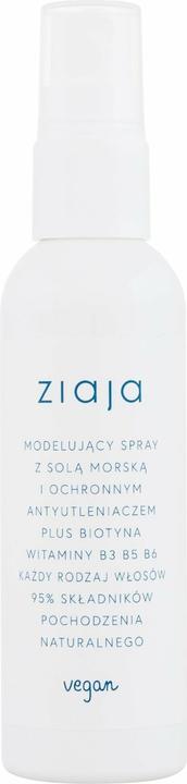 Actual product image Ziaja Limited Summer Modelling Sea Salt Hair Spray - For Wave Support - 90ml (90 ml)