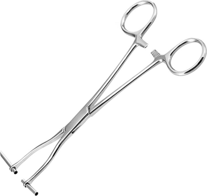 Actual product image Star Piercing Septum Zange (Nr. 5) langes Rohr (without brass, Surgical steel 316L)