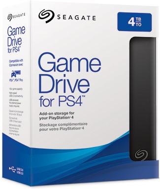Productafbeelding Seagate Game Drive voor PS4 (4 TB)