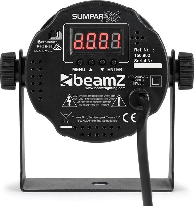 Produktbild BeamZ SlimPar 30 (3 W, LED)