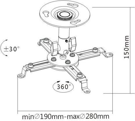 Actual product image Sunne Pro10s (Ceiling)