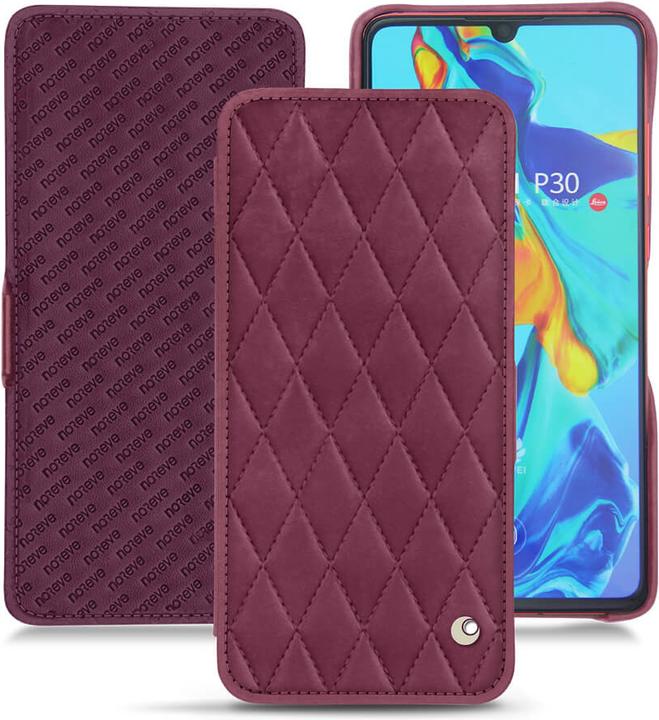Productafbeelding Noreve Lederen omslag horizontaal (Huawei P30)