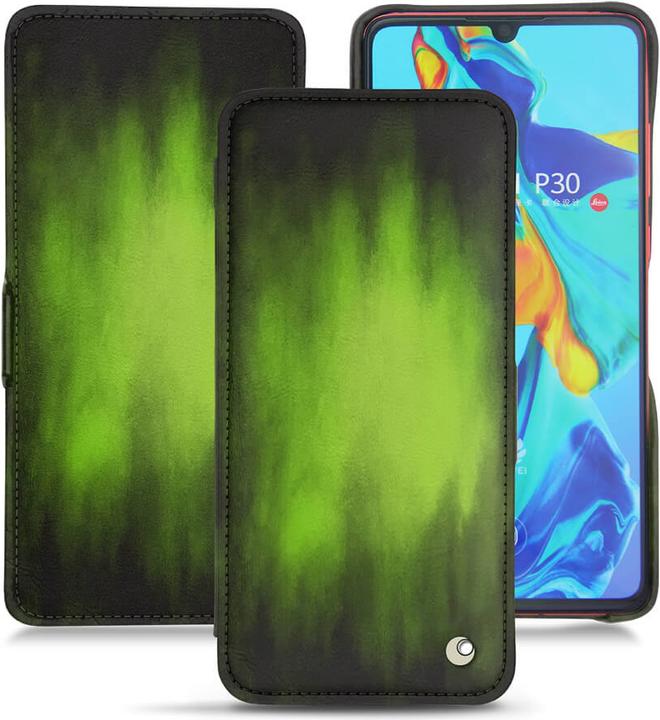 Productafbeelding Noreve Lederen omslag horizontaal (Huawei P30)