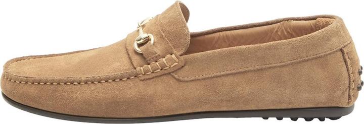 Selected Homme Slhsergio Suede Horsebit Driving Shoe (43)