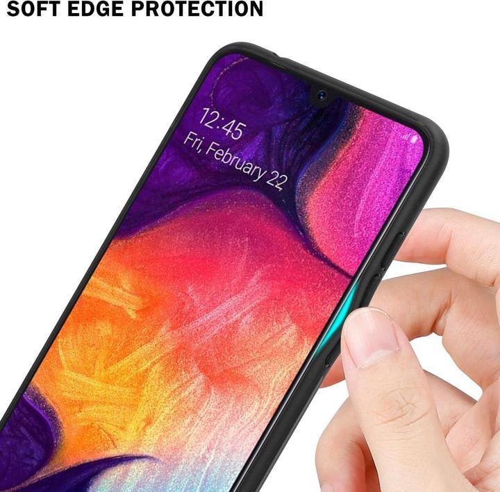 Actual product image Cadorabo TPU Striped Glass Cover (Samsung Galaxy A50s, Samsung Galaxy A30s, Samsung Galaxy A50)