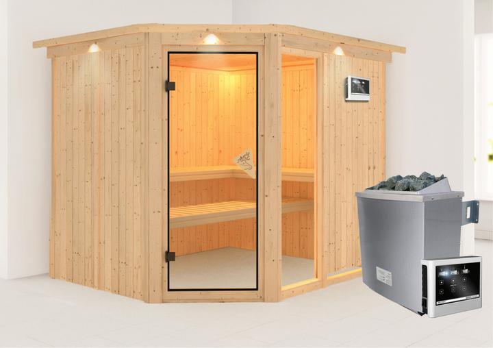Image du produit Karibu Fiona 3 avec couronne de toit (Contrôle externe de 9 KW)