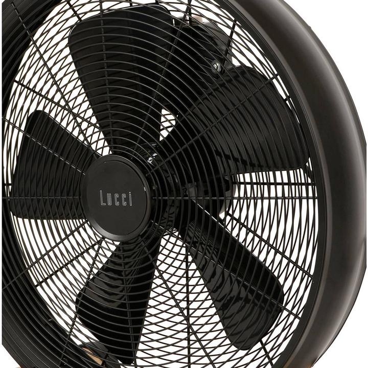 Produktbild EMZ Design-Bodenventilator mit Holzfüssen (53 dB)