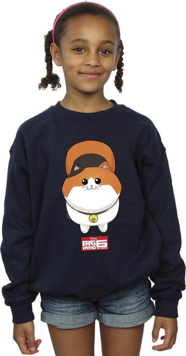 Immagine prodotto Disney Big Hero 6 Baymax Kitten Face Felpa Ragazze (116)