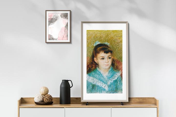 Actual product image Samsung The Frame QE65LS03B (65", LS03B, QLED, 4K, 2023)