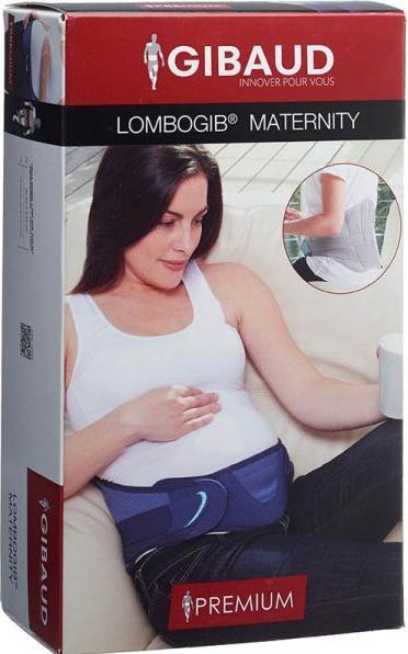 Actual product image Gibaud Lombogib Maternity denim blau Einheitsgrösse (One size)