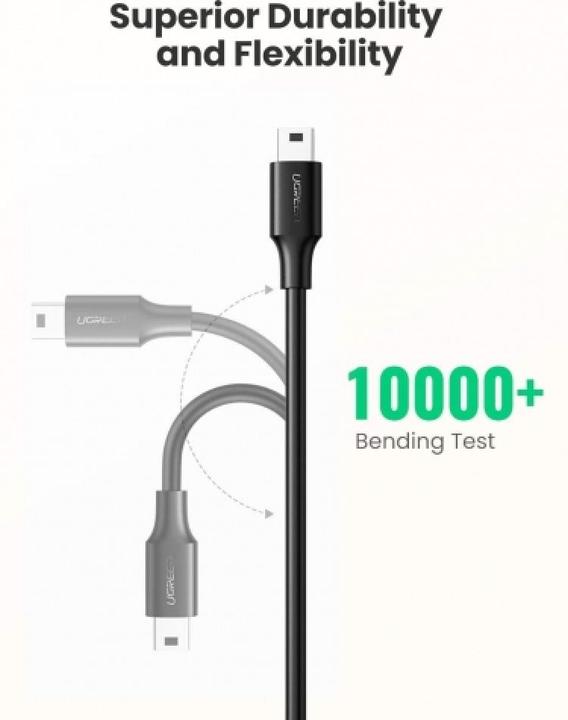 Actual product image Ugreen USB A – Mini USB (0.25 m, USB 2.0)