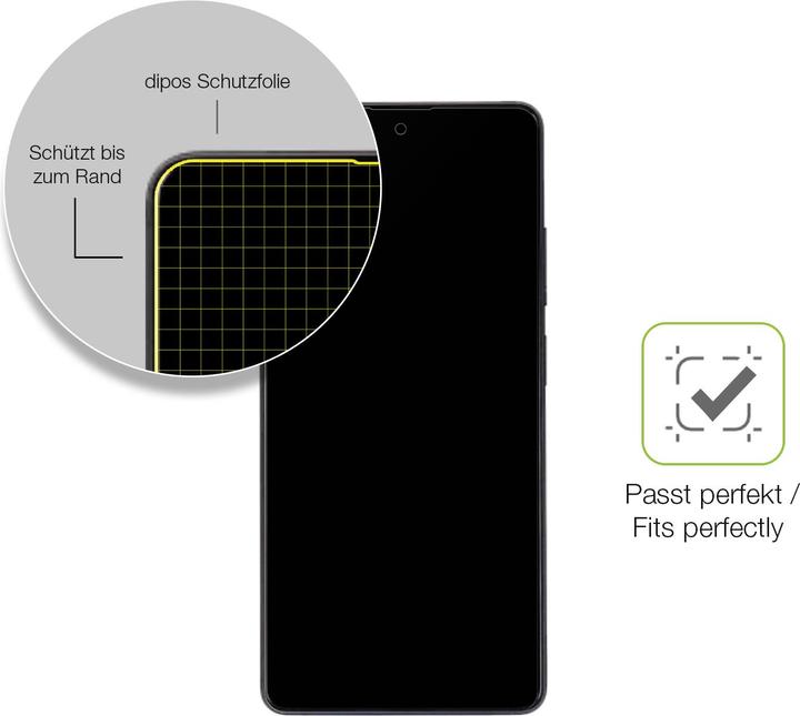 Produktbild Dipos Full Cover Schutzfolie Matt (1 Stück, Xiaomi Redmi Note 12 Pro 5G)