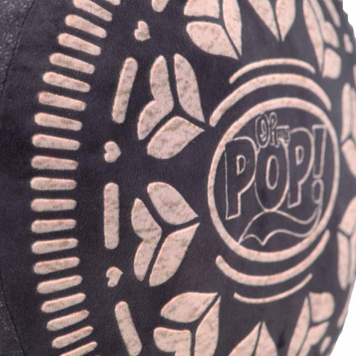 Actual product image Oh My Pop! Large Cushion Black Cookie