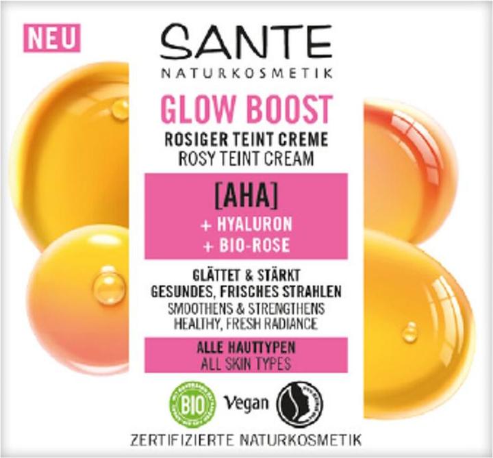 Produktbild Sante Glow Boost rosiger Teint Creme (50 ml)