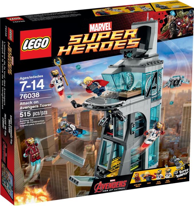 Immagine prodotto LEGO Marvel Super Heroes Attacco alla torre degli Avengers (76038, LEGO Marvel)