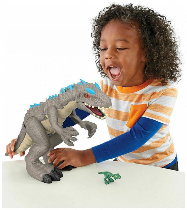 Actual product image Jurassic World Slingshot action Indominus Rex