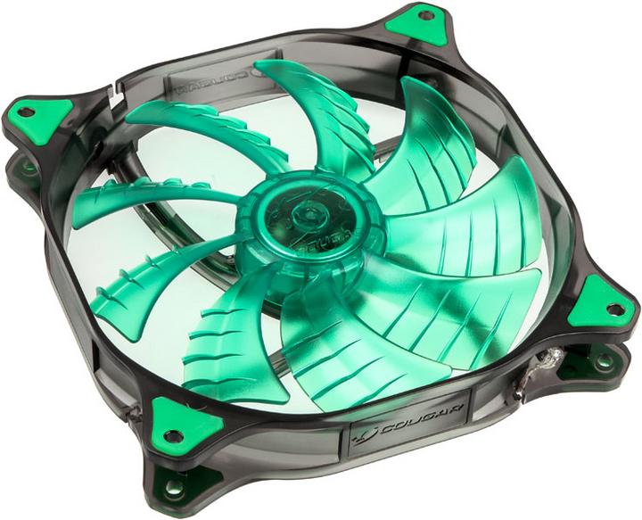 Actual product image Cougar LED fan D14HB-G (140 mm, 1 x)
