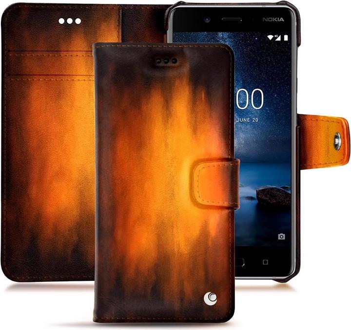 Immagine prodotto Noreve Cover in pelle portafoglio (Nokia 8)