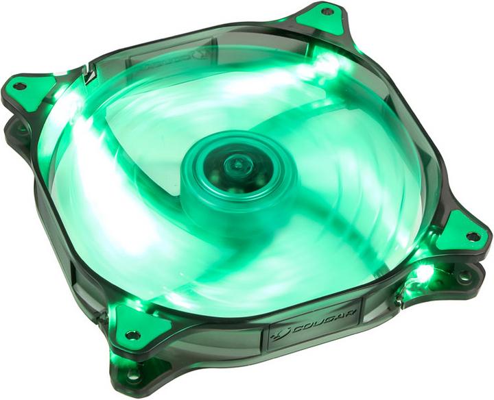 Actual product image Cougar LED fan D12HB-G (120 mm, 1 x)