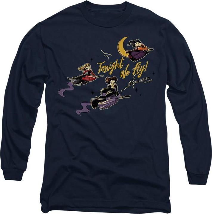 Actual product image Universal Textiles Unisex Adult Tonight We Fly Sanderson Sisters T-Shirt (XXL)