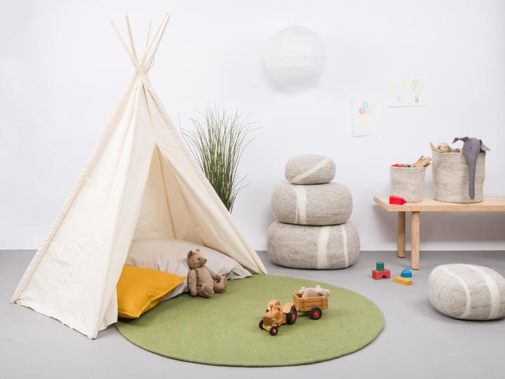 Actual product image Myfelt Round Flat XXXS (Ø 70 cm)