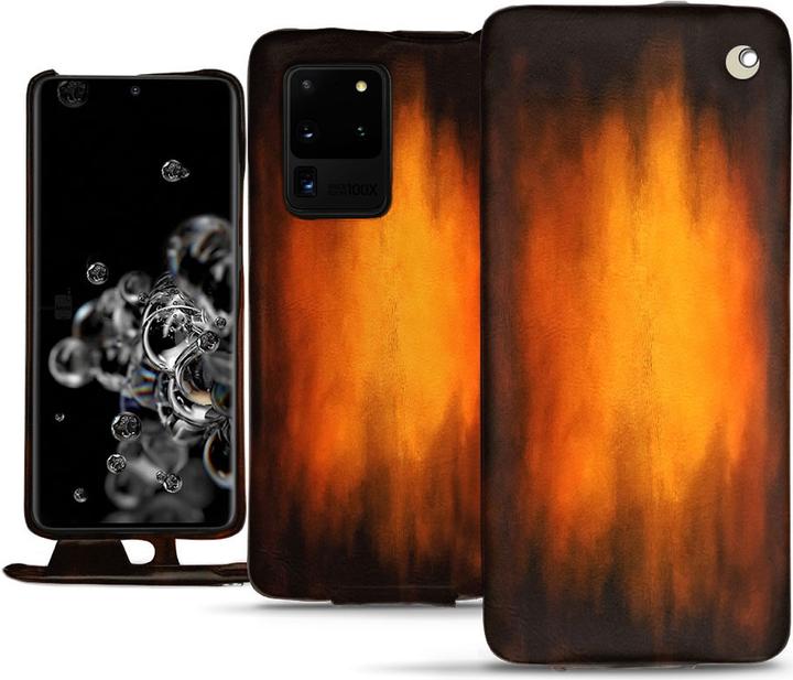 Actual product image Noreve Leather cover vertical (Samsung Galaxy S20 Ultra 5G)