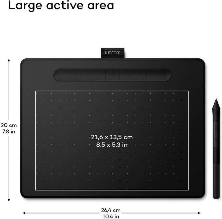 Produktbild Wacom Intuos M BT (10", 2540 lpi)