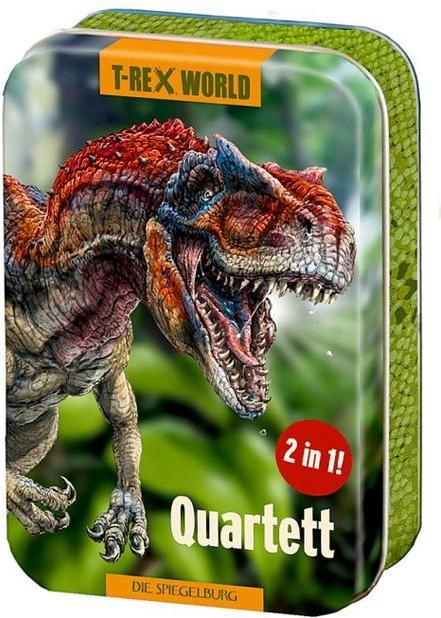 Produktbild Die Spiegelburg T-Rex Quartett (Deutsch)