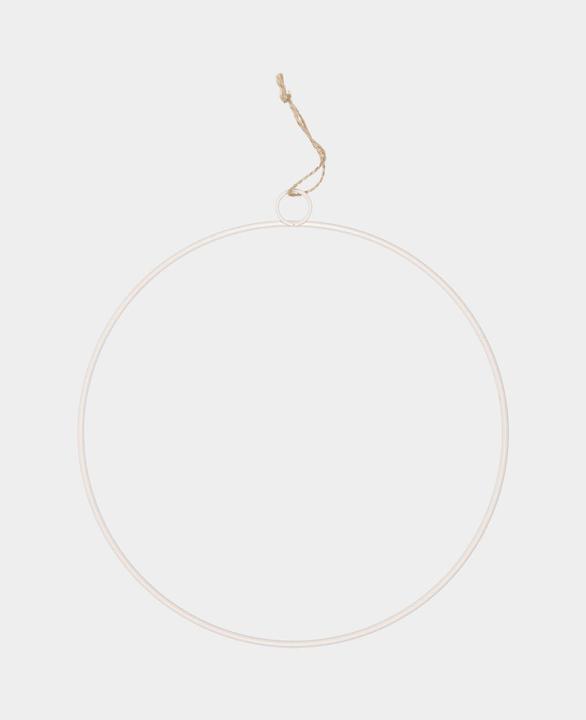 Image du produit Halbach Anneau métallique décoratif Ø 25 cm, pierre