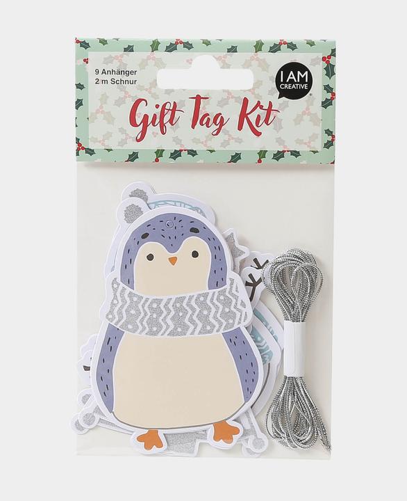 Actual product image I Am Creative Geschenkanhänger Set (Gift ribbon, 9 x)