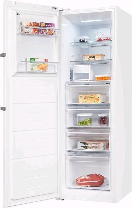 Image du produit Exquisit GS295NFH040D blanc Congélateur indépendantNo Frost, D (Autonome, 274 l)