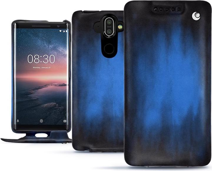 Actual product image Noreve Leather cover vertical (Nokia 8 Sirocco)