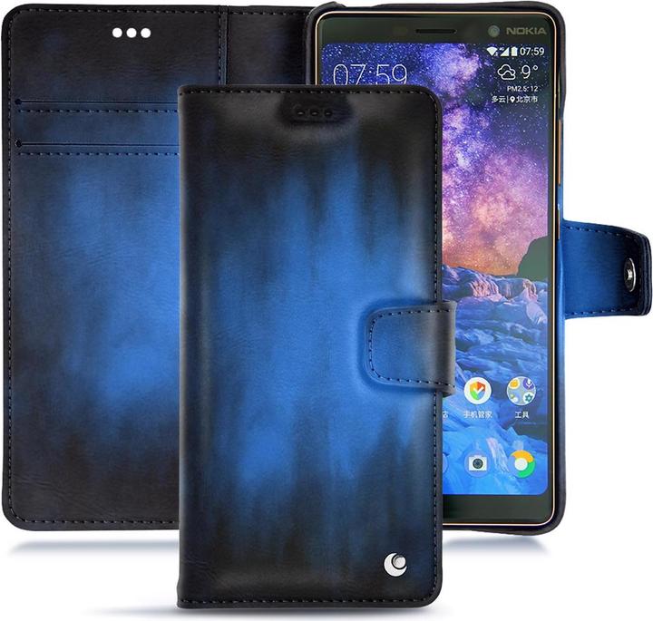 Actual product image Noreve Leather case wallet (Nokia 7 Plus)