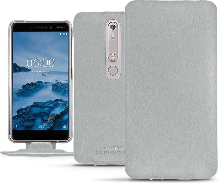 Noreve Lederschutzhülle vertikal (Nokia 6 (2018))