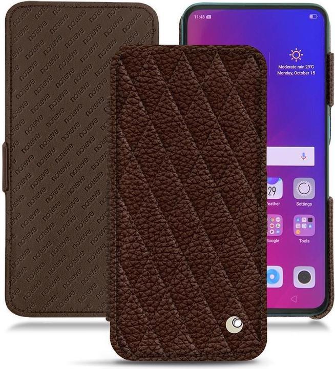 Noreve Lederen omslag horizontaal (Oppo Find X)