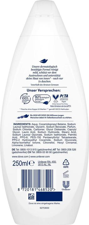 Image du produit Dove Samt-Weich (250 ml)