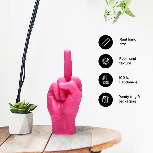Actual product image Candle Hand F*ck you (1 pcs.)
