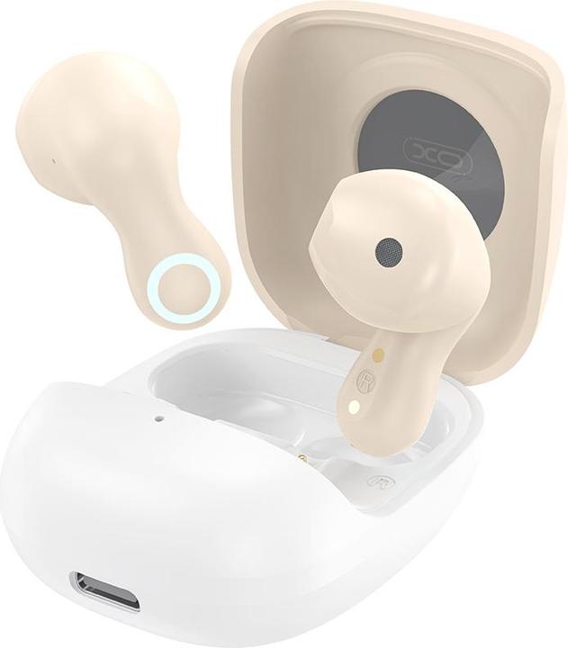 xO Bluetooth-Kopfhörer G28 TWS beige (4.50 h, Kabellos)
