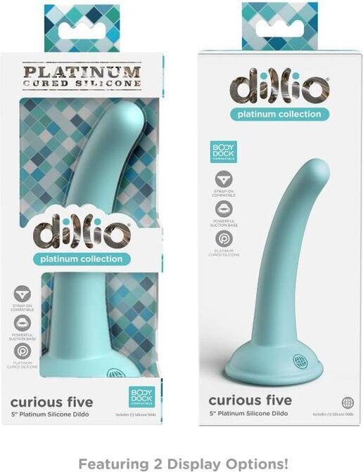 Image du produit Pipedream DP Curious Five Teal 5 pouces