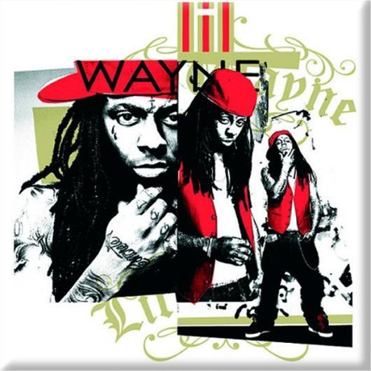 Image du produit Lil Wayne Aimant frigo Red Cap Montage (1 x)