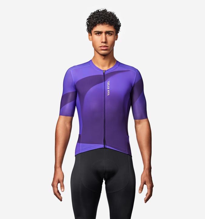 Produktbild Van rysel Rennrad Radtrikot kurzarm Sommer Unisex Racer 2 lila (M)
